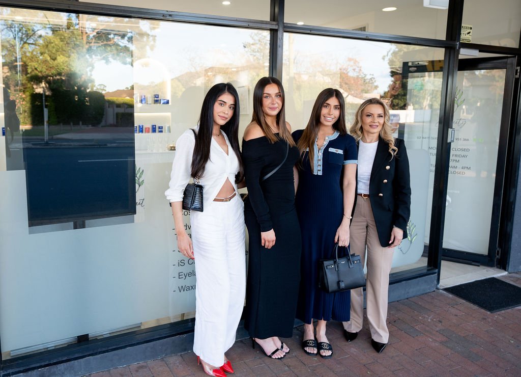 Team outside Eternity Laser & Aesthetics clinic in Dural