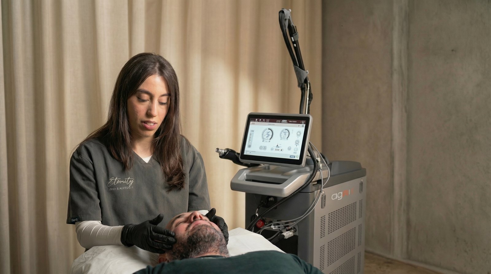 DEKA pigmentation laser machine at Eternity Laser & Aesthetics