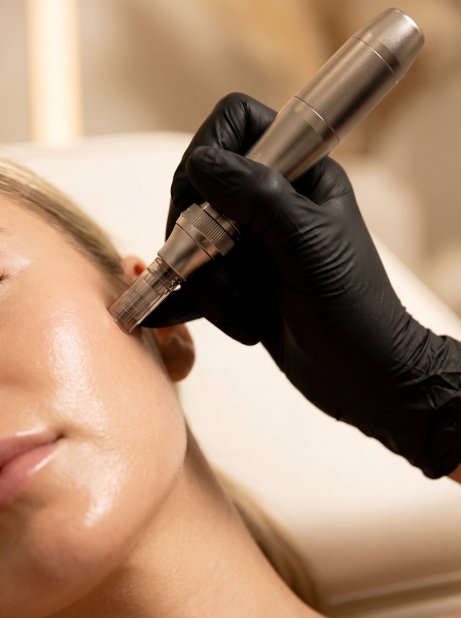 Dermapen microneedling device &mdash; clinical precision at Eternity Laser Dural